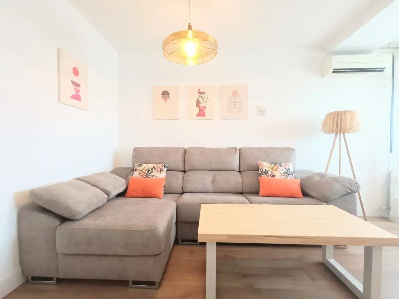 Wohnzimmer von Wohnung zur Miete in Valdemoro mit Klimaanlage, Heizung und Möbliert