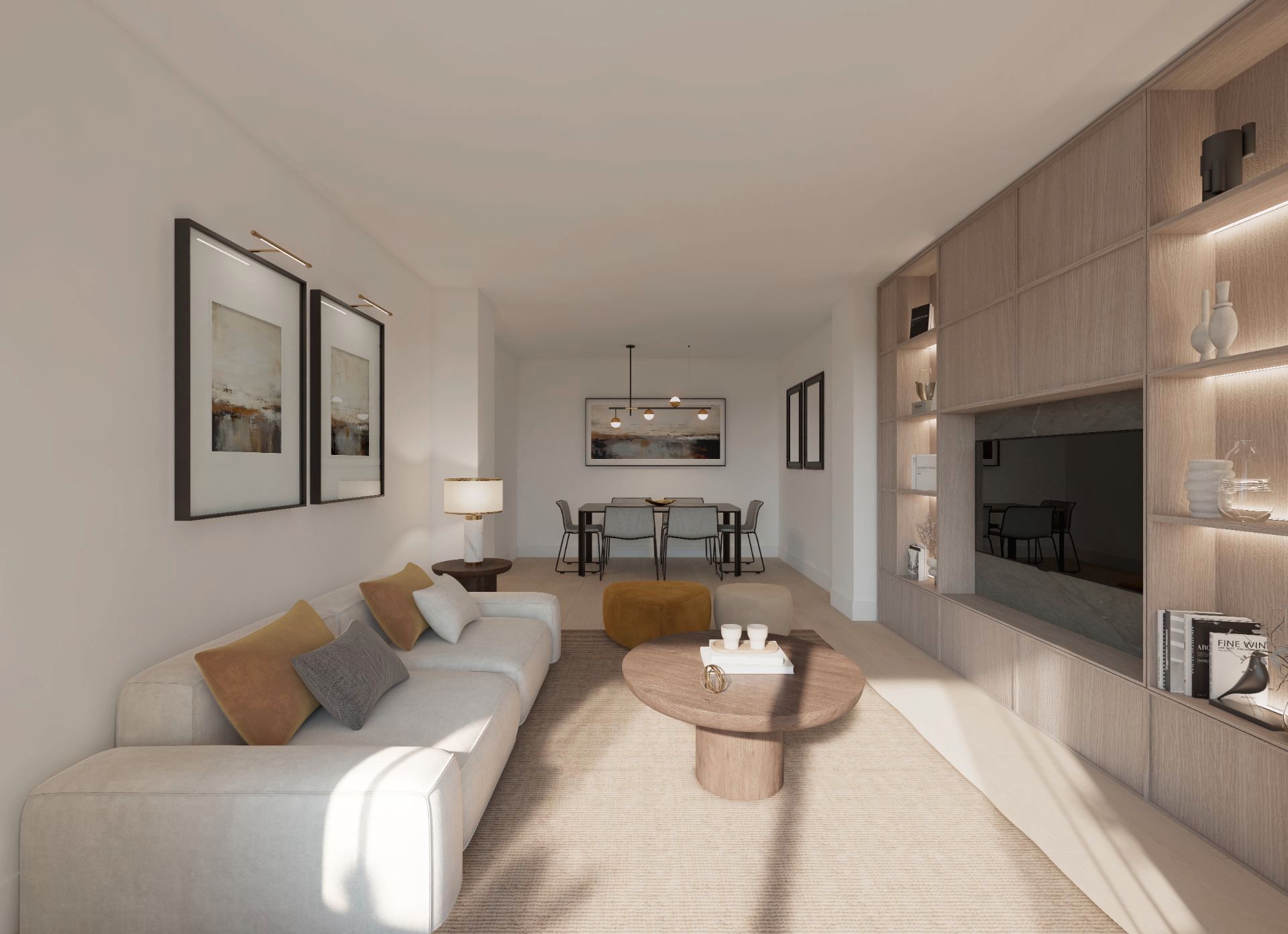 Living room of Flat for sale in  Zaragoza Capital  with Storage room and Community pool