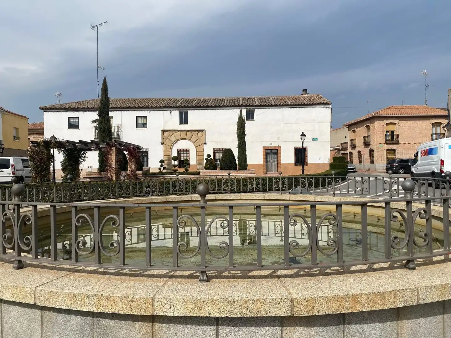 Vista exterior de Finca rústica en venta en Villa del Prado con Calefacción y Terraza