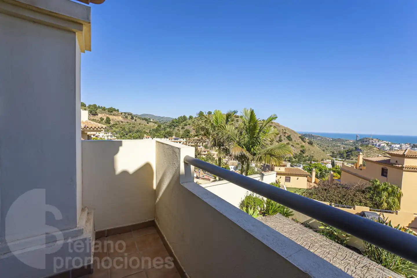 Terraza de Casa adosada en venta en Málaga con Aire acondicionado, Jardín privado y Parquet