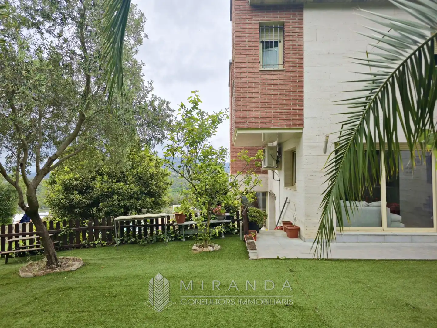 Jardín de Casa o chalet en venta en Vallromanes con Aire acondicionado, Calefacción y Jardín privado