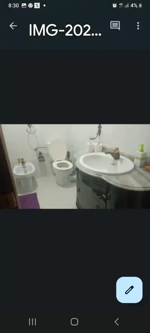Baño de Casa adosada en venta en Holguera con Aire acondicionado, Parquet y Trastero