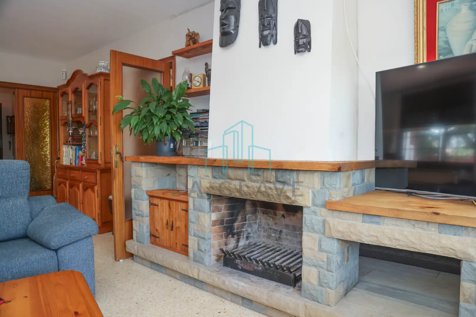 Sala de estar de Casa o chalet en venta en Lliçà d'Amunt con Aire acondicionado, Calefacción y Jardín privado