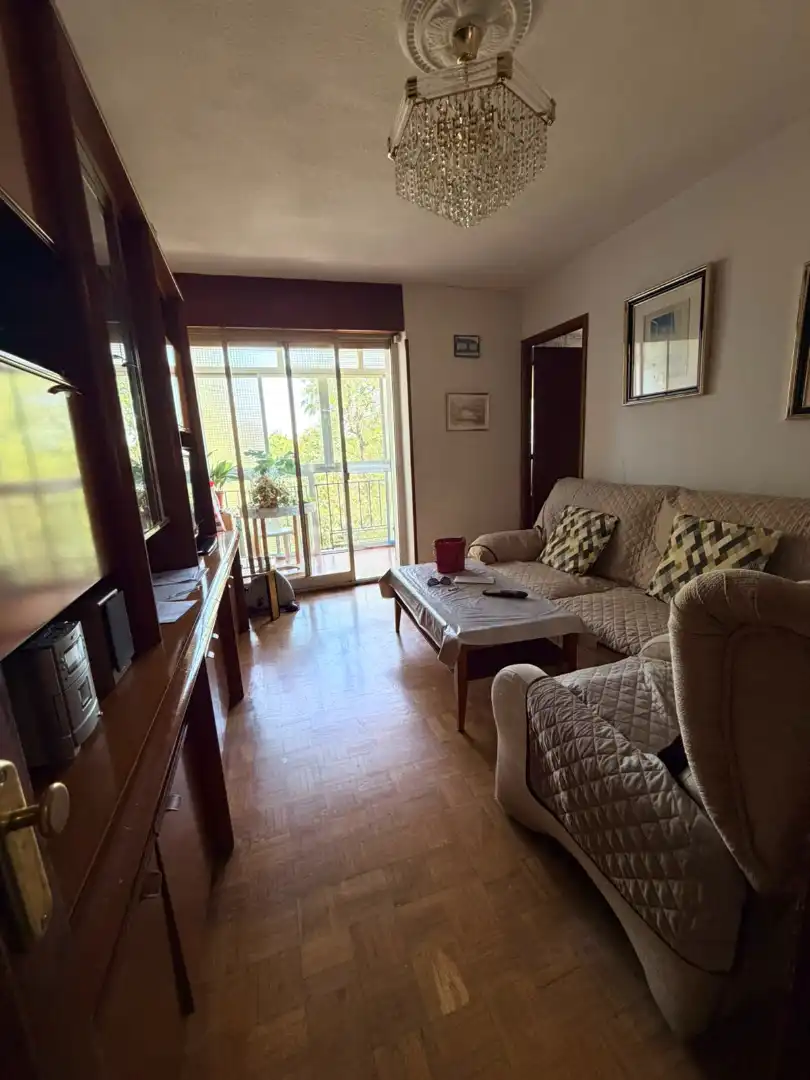 Sala de estar de Piso en venta en Madrid con Amueblado