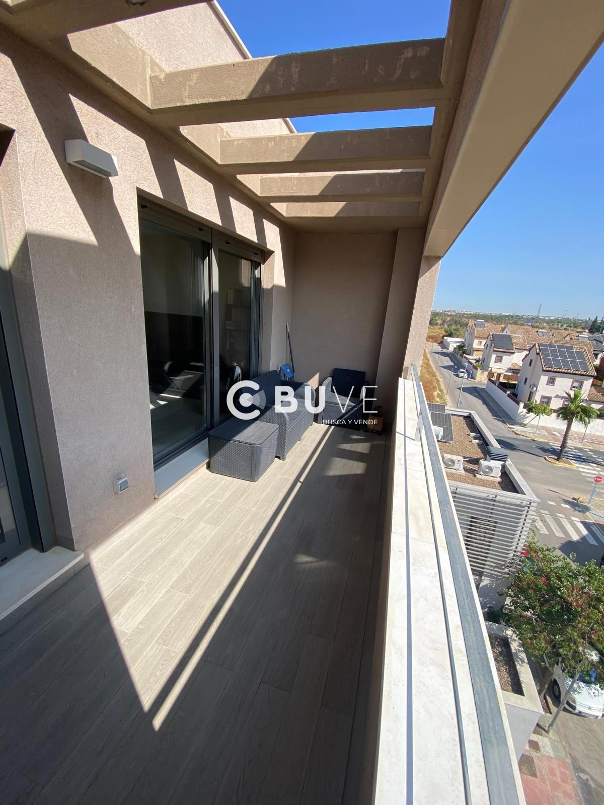 Balcony of Attic for sale in Mairena del Aljarafe  with Heating, Terrace and Storage room