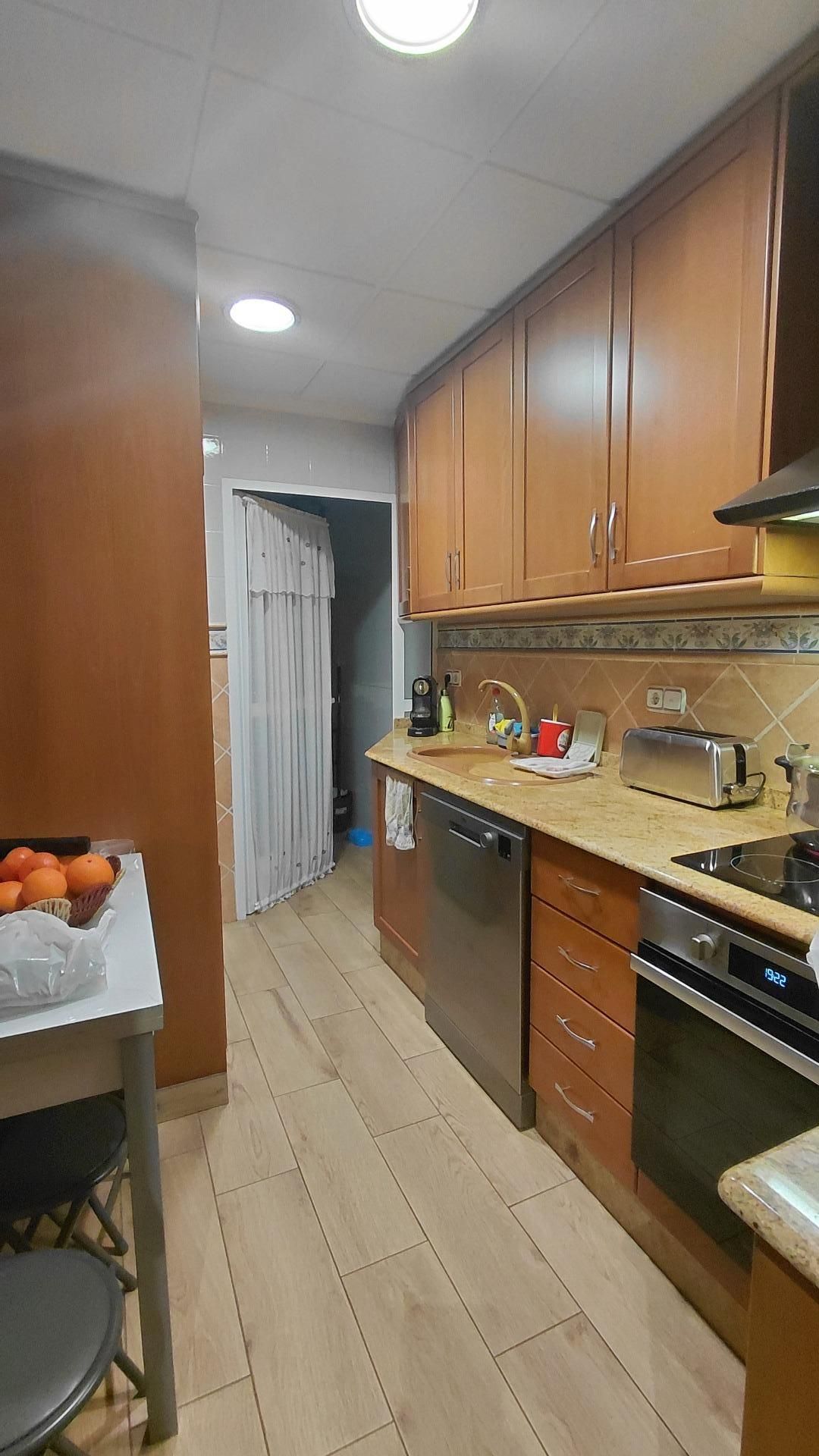 Kitchen of Flat for sale in Villena  with Air Conditioner