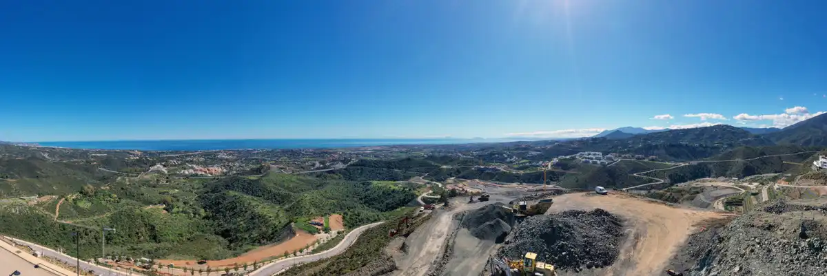 Vista exterior de Planta baja en venta en Benahavís con Aire acondicionado, Jardín privado y Terraza