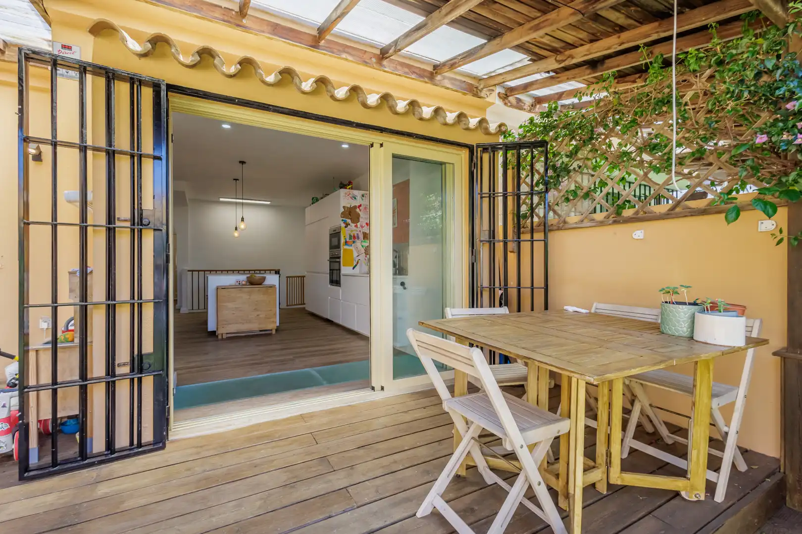 Terrassa de Casa adosada en venda en El Puerto de Santa María amb Jardí privat i Terrassa