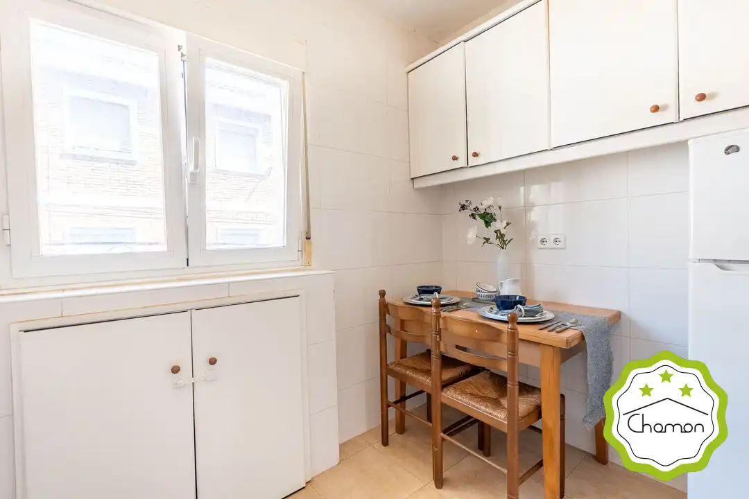 Küche von Wohnung zum Verkauf in Bilbao  mit Privatgarten