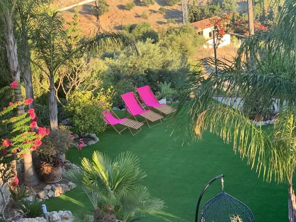 Jardín de Casa o chalet en venta en Coín con Aire acondicionado, Calefacción y Jardín privado