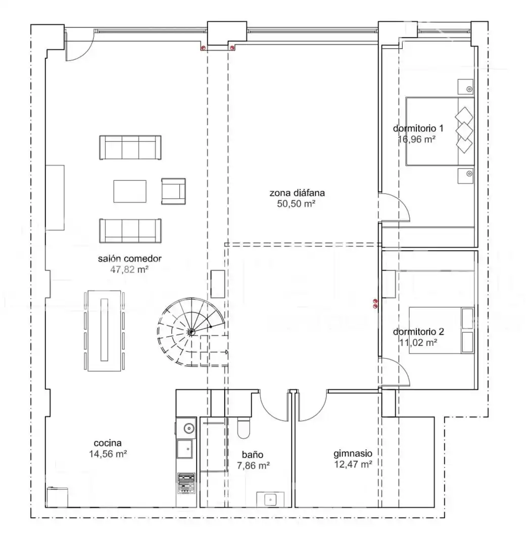 Wohnung mit Aufzug zum Verkauf in Calle Andarella, imagen 44