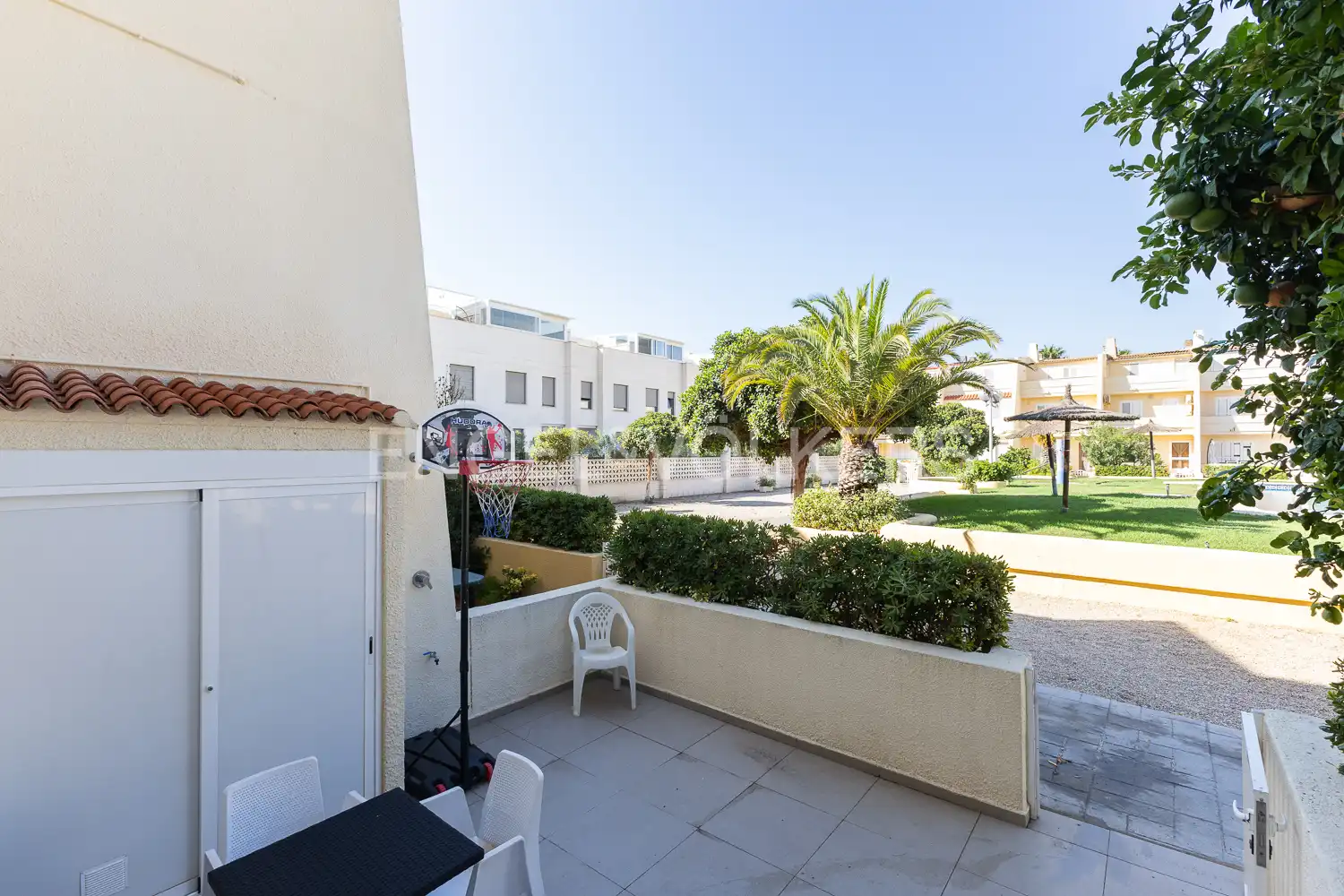 Terrace of Houses for rent in Valencia  with Heating, Private garden and Terrace