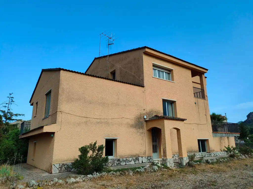 Exterior view of Houses for sale in Beceite  with Private garden, Terrace and Swimming Pool
