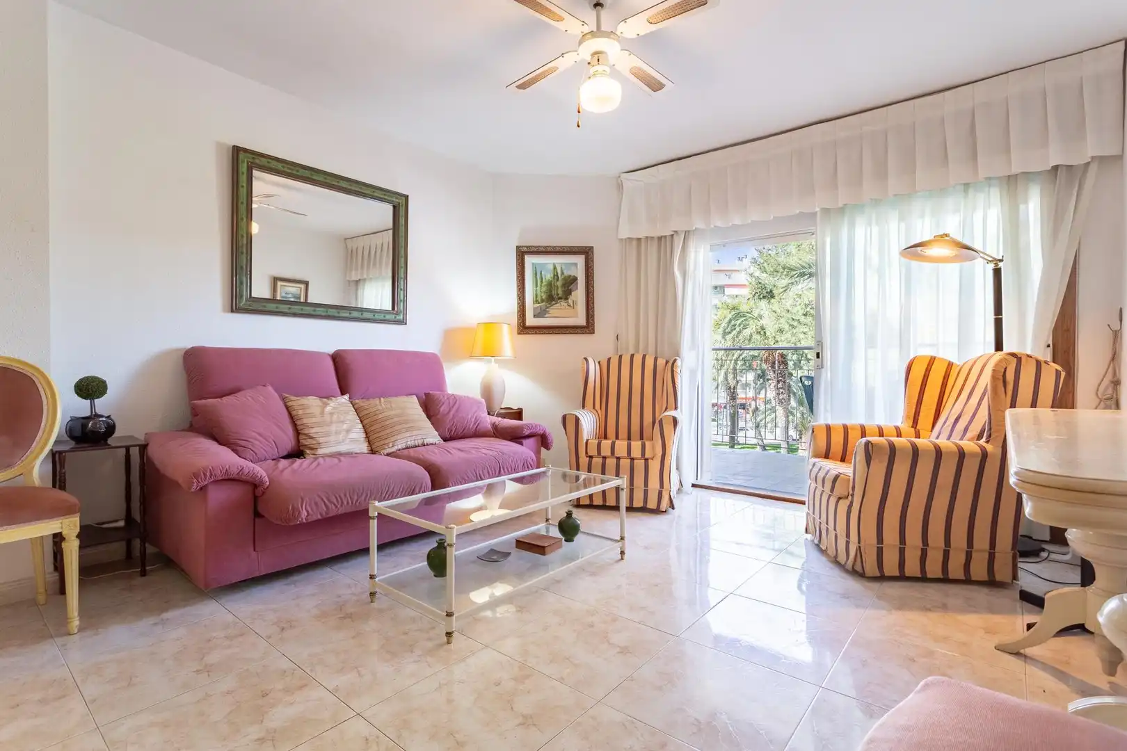 Living room of Flat for sale in Salou  with Air Conditioner, Private garden and Terrace