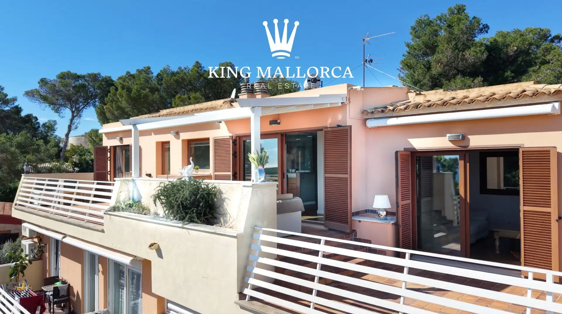 Exterior view of Attic for sale in Calvià  with Air Conditioner, Heating and Terrace