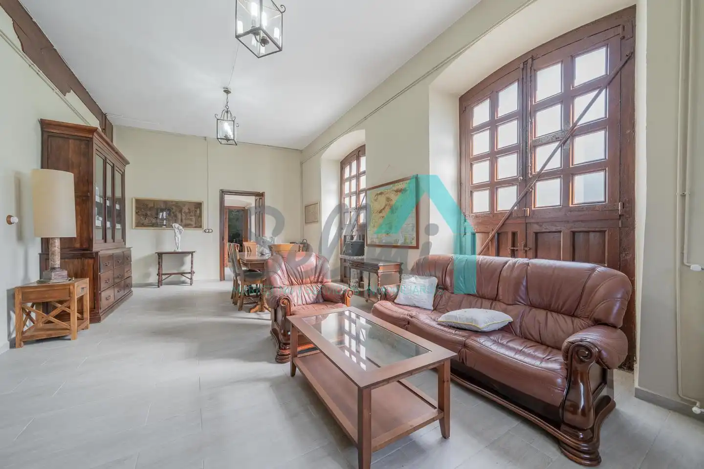 Living room of Houses for sale in Pravia  with Heating, Private garden and Parquet flooring