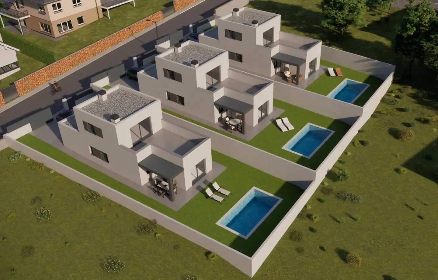 Houses for sale in Castellar del Vallès  with Air Conditioner, Private garden and Parquet flooring