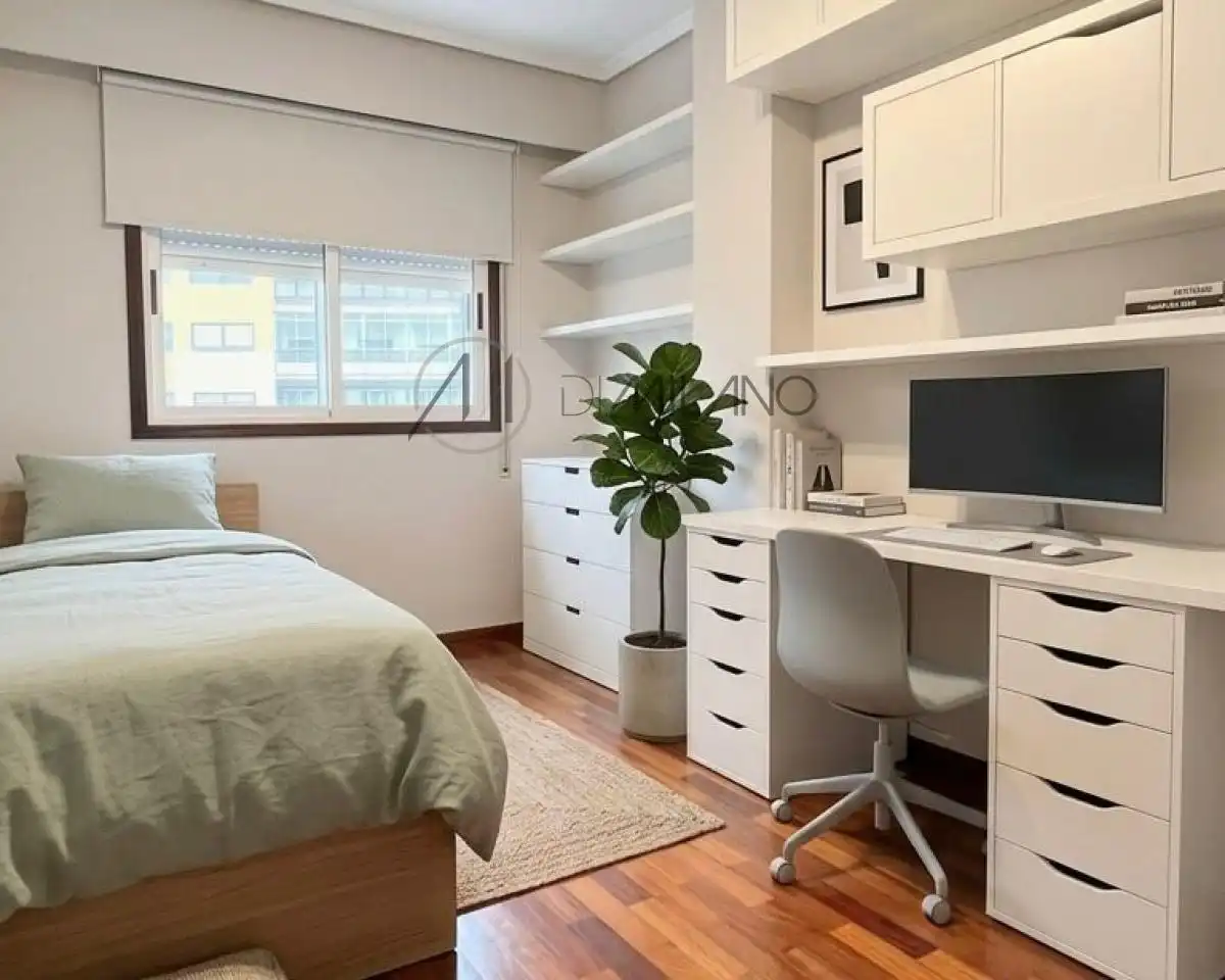 Bedroom of Flat for sale in Vigo   with Heating and Parquet flooring