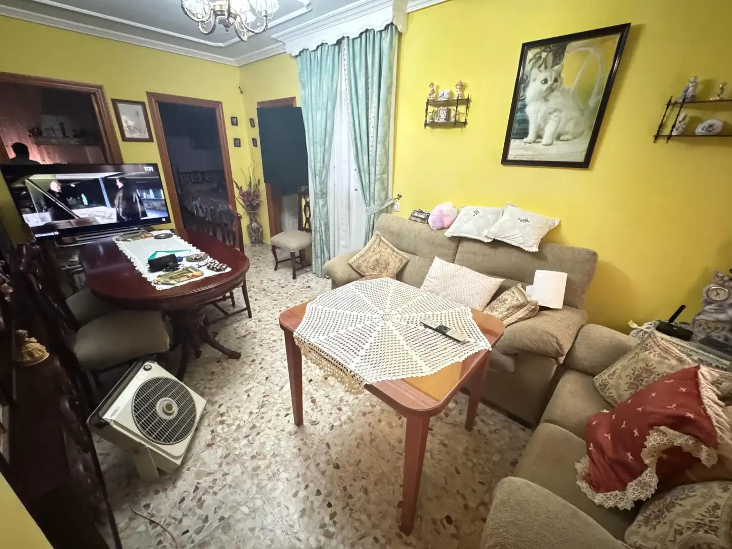 Sala de estar de Finca rústica en venta en Dos Hermanas