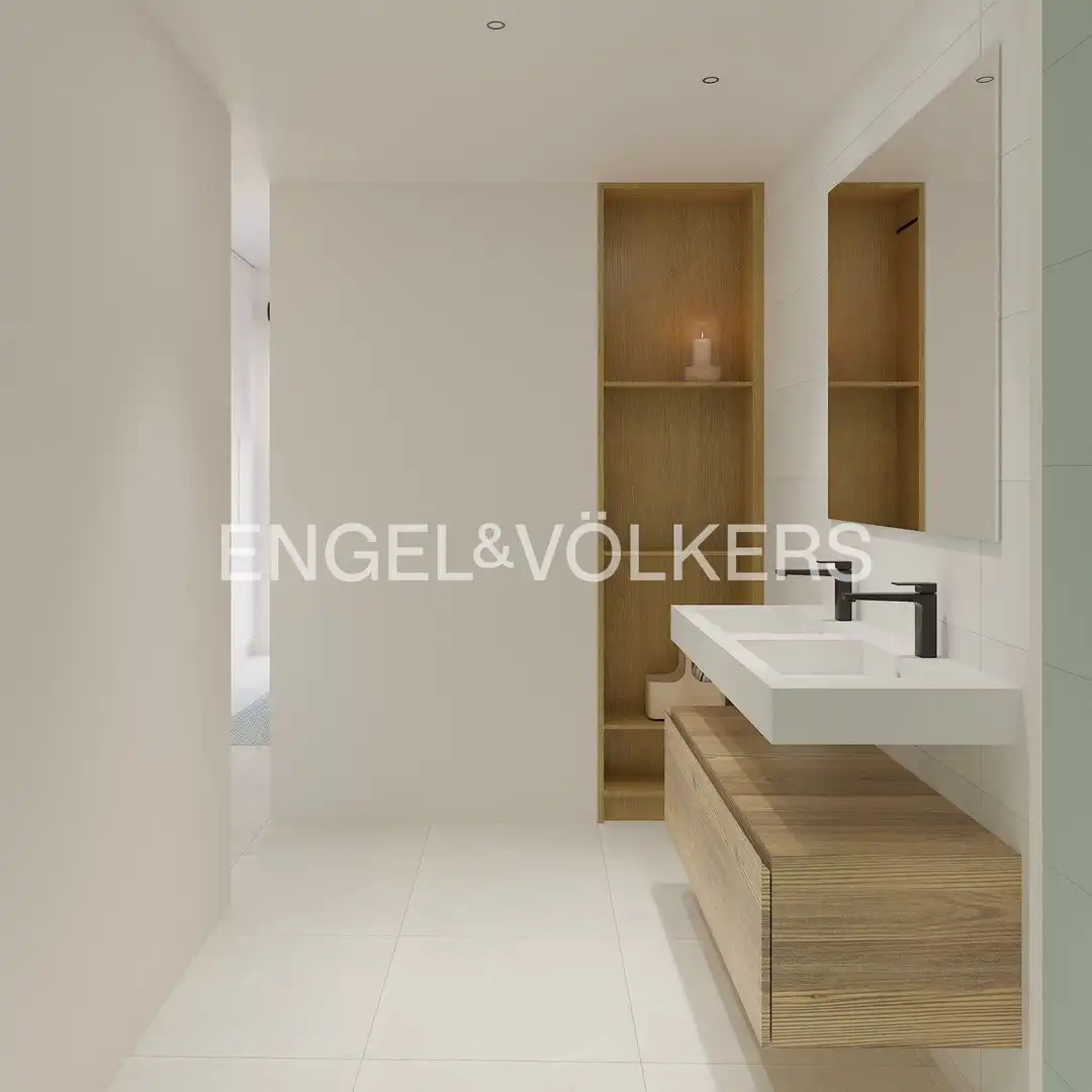 Baño de Apartamento en venta en Torrevieja con Aire acondicionado, Calefacción y Jardín privado