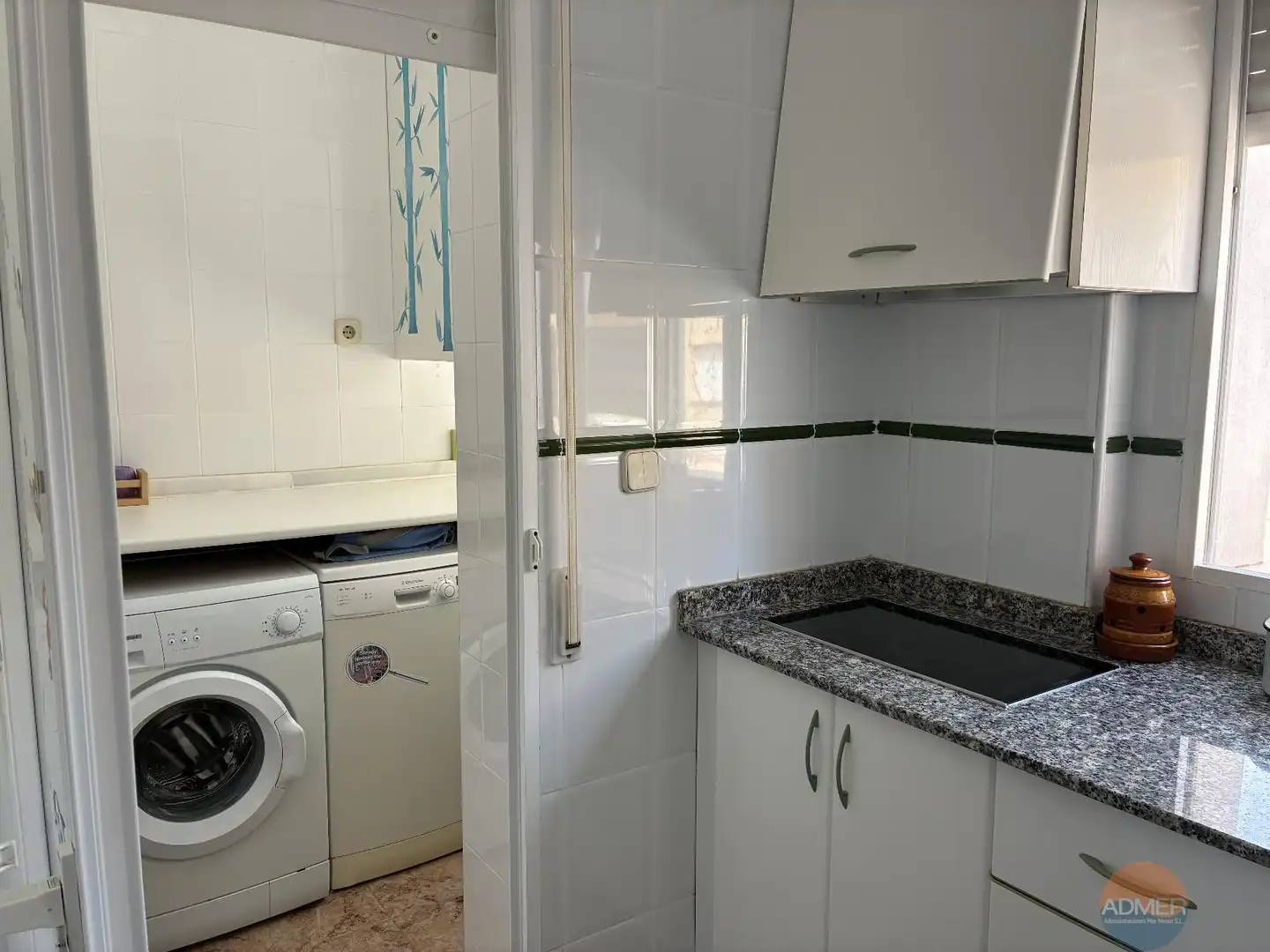 Kitchen of Apartments for sale in San Javier  with Terrace, Furnished and Community pool