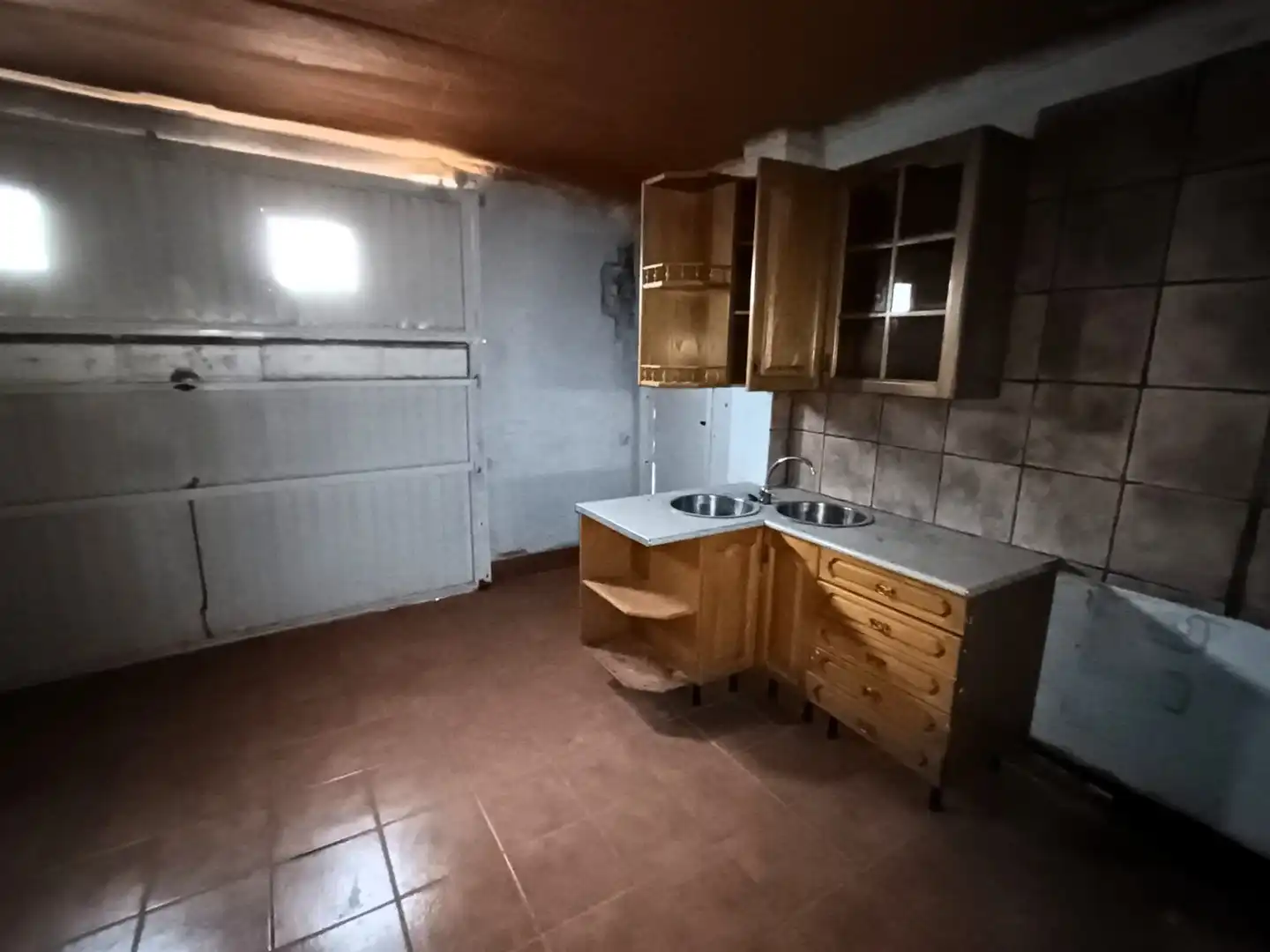 Cuina de Casa adosada en venda en Linyola amb Alarma