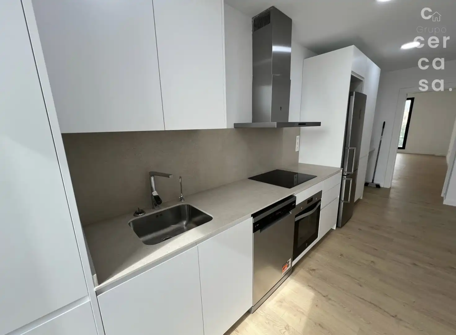 Kitchen of Flat for rent in Valencia  with Air Conditioner, Heating and Storage room