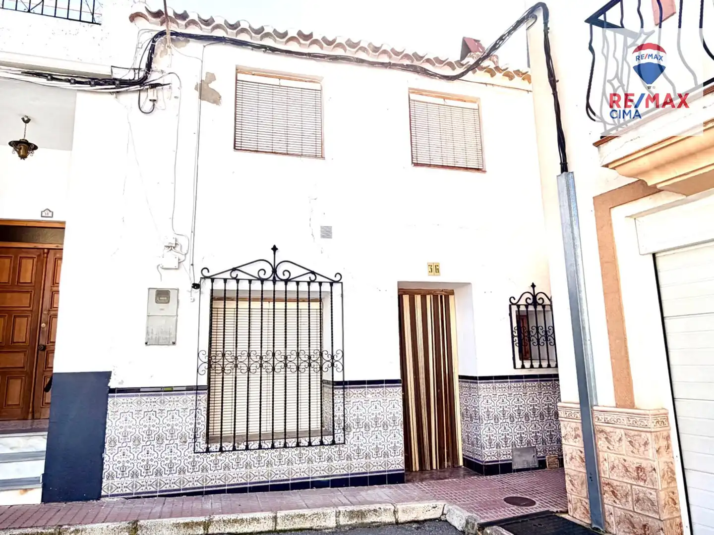 Vista exterior de Casa o chalet en venta en Cúllar con Terraza y Amueblado