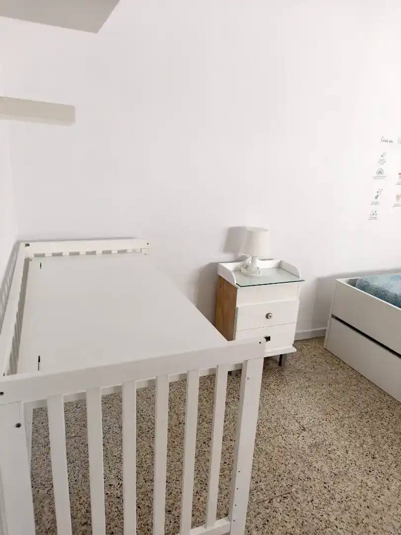 Bedroom of Flat for rent in Mérida  with Air Conditioner, Washing machine and Microwave