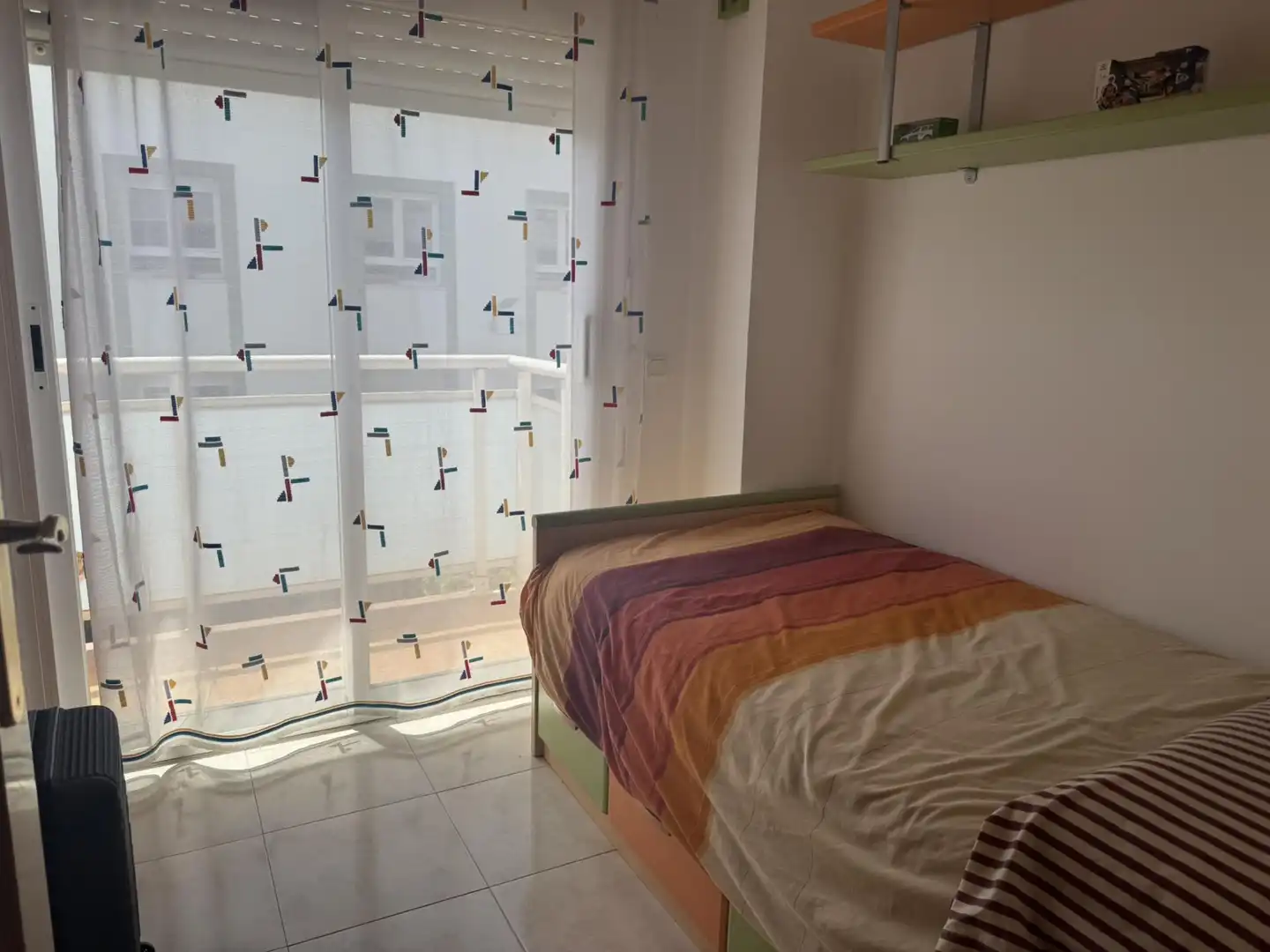 Schlafzimmer von Einfamilien-Reihenhaus zum Verkauf in Guissona mit Heizung, Privatgarten und Ofen