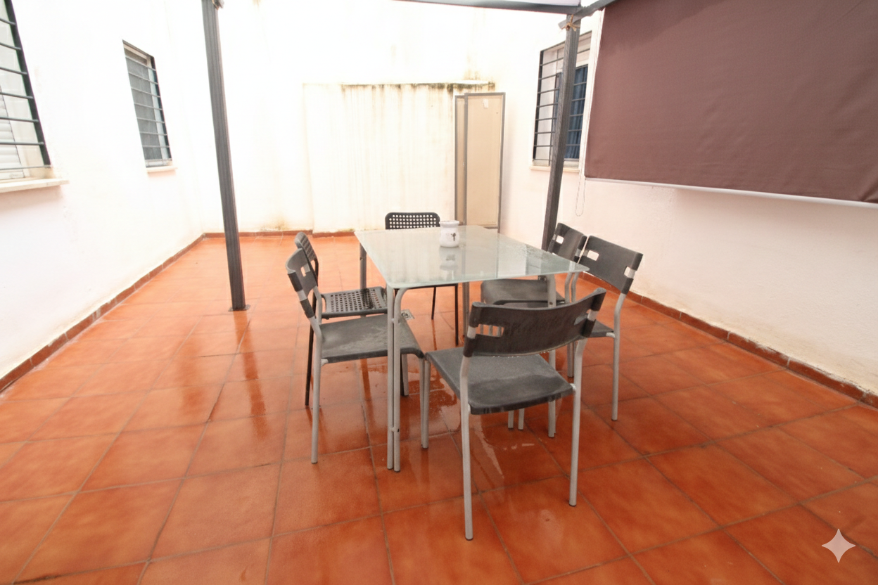 Terrace of Flat to rent in Málaga Capital  with Furnished