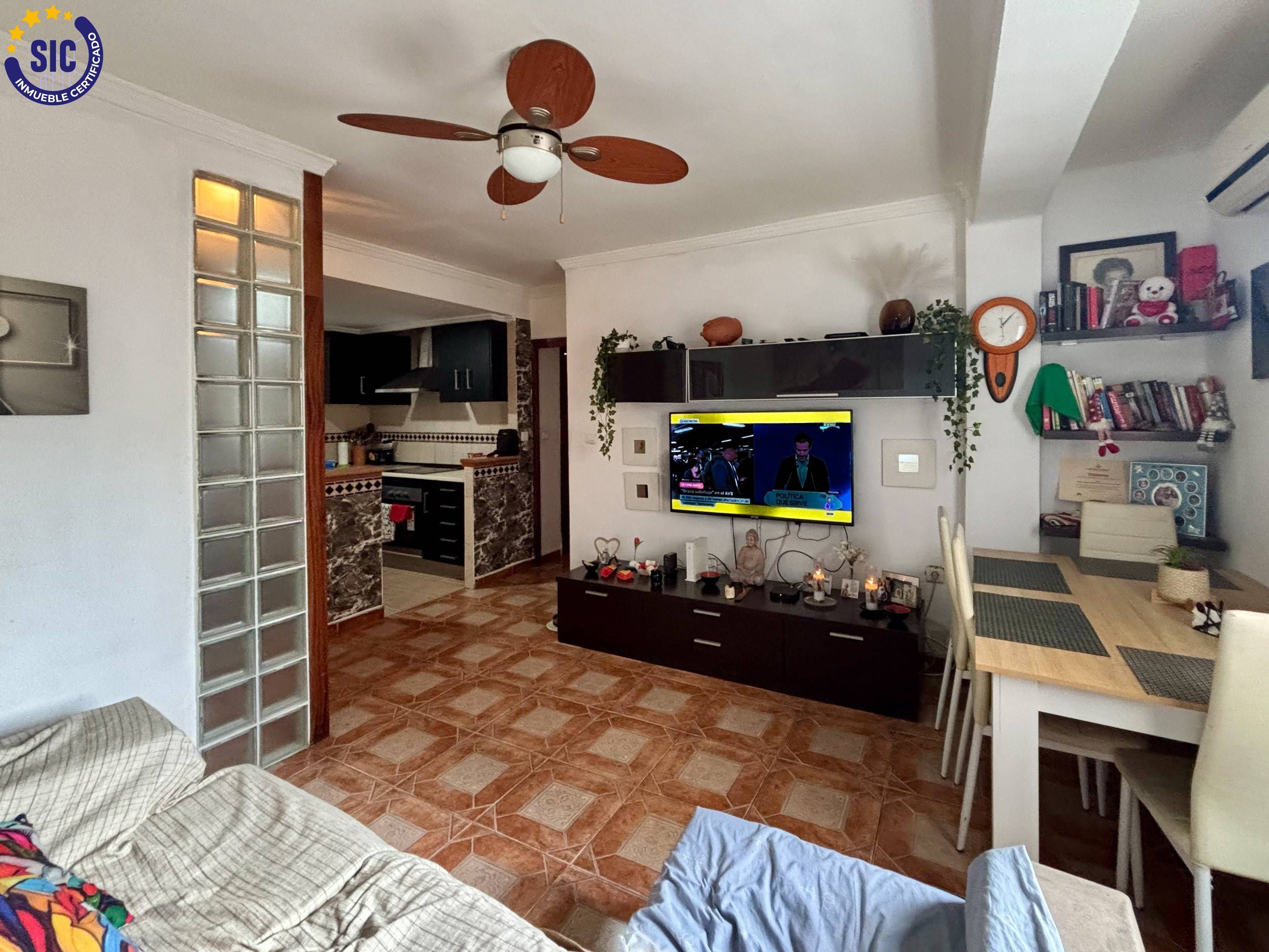 Living room of Flat for sale in  Valencia Capital  with Air Conditioner and Heating