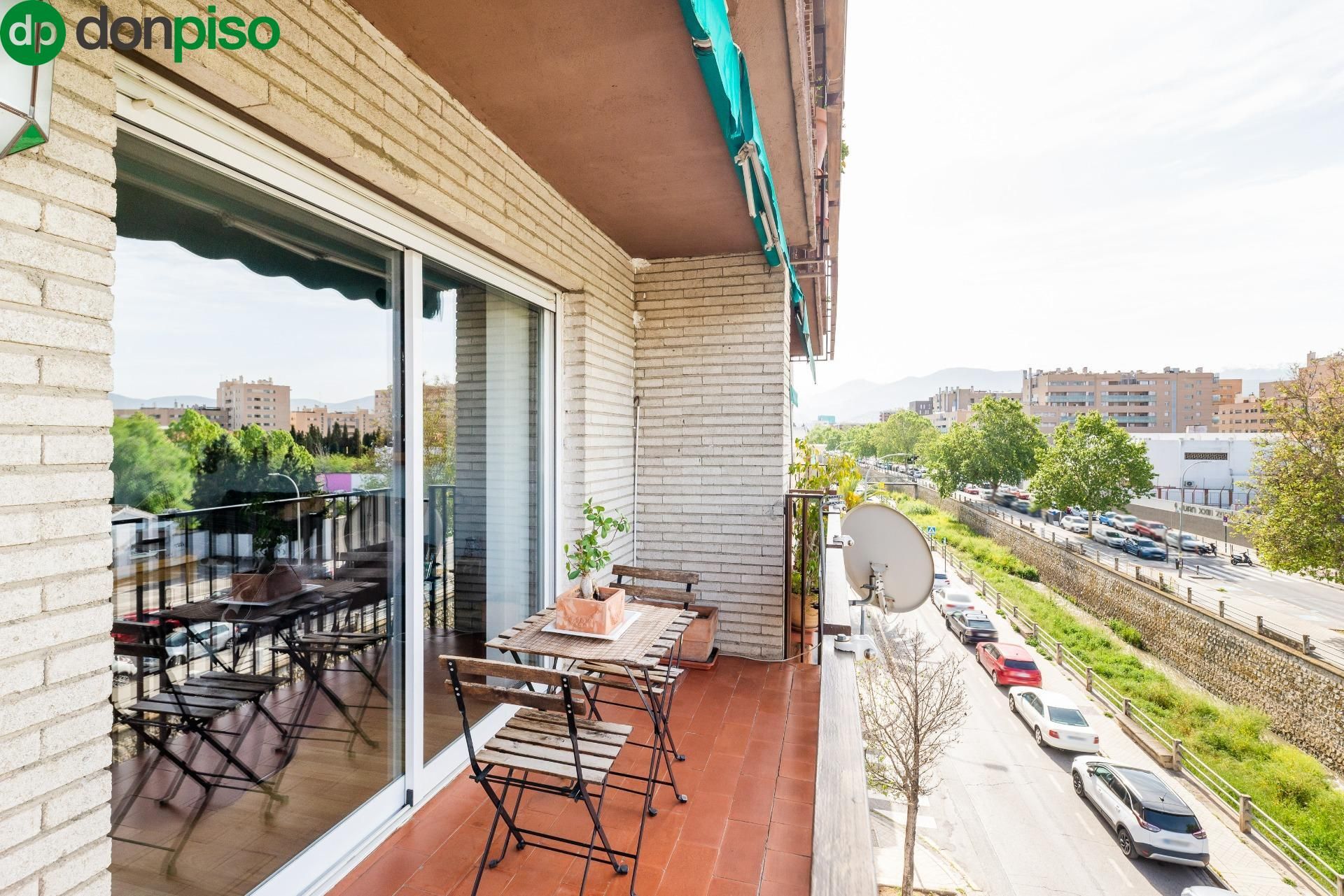 Terrace of Flat for sale in  Granada Capital  with Air Conditioner, Heating and Terrace
