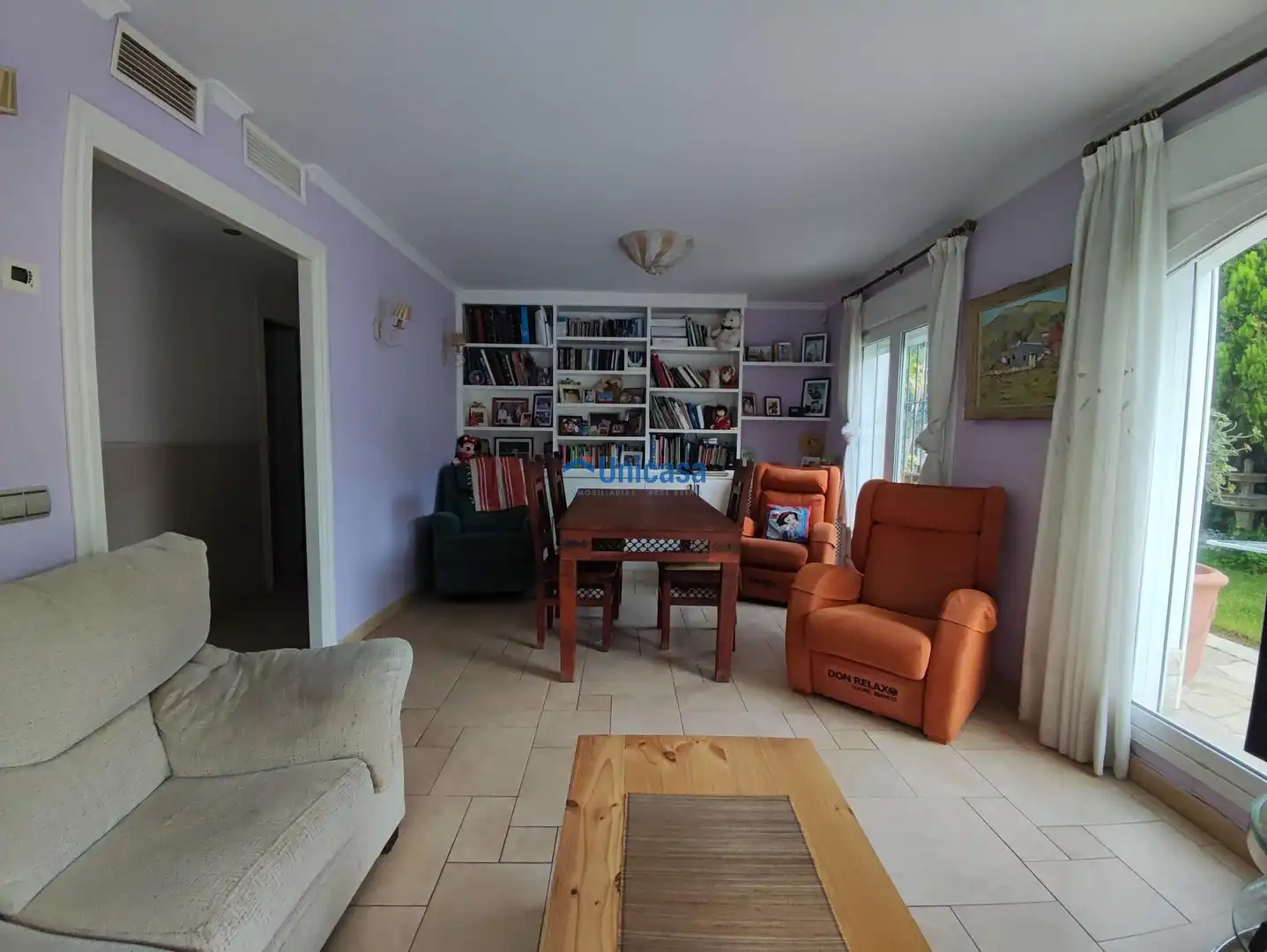 Living room of Houses for sale in Málaga  with Air Conditioner, Heating and Private garden