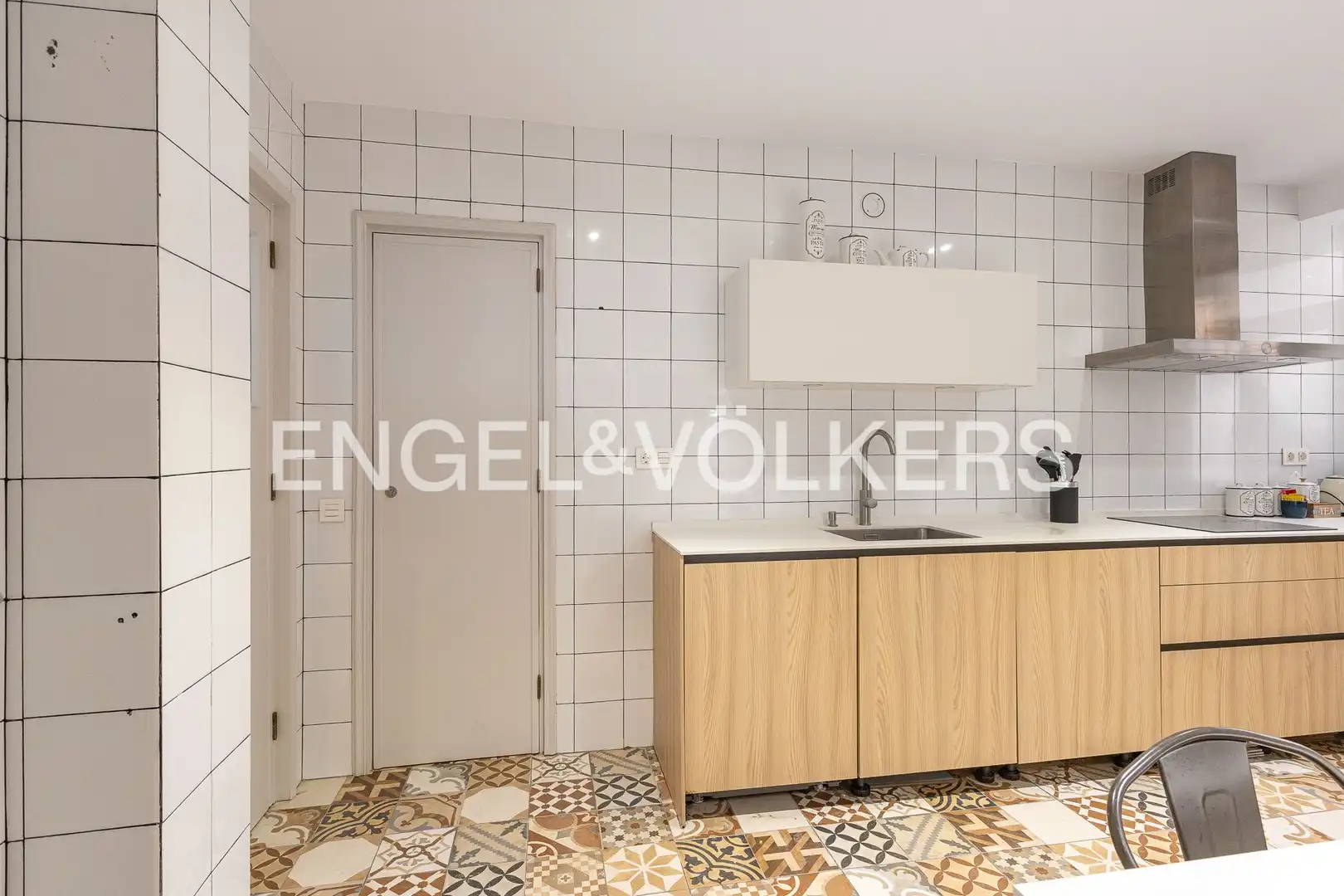 Cocina de Piso de alquiler en Madrid con Aire acondicionado, Calefacción y Terraza