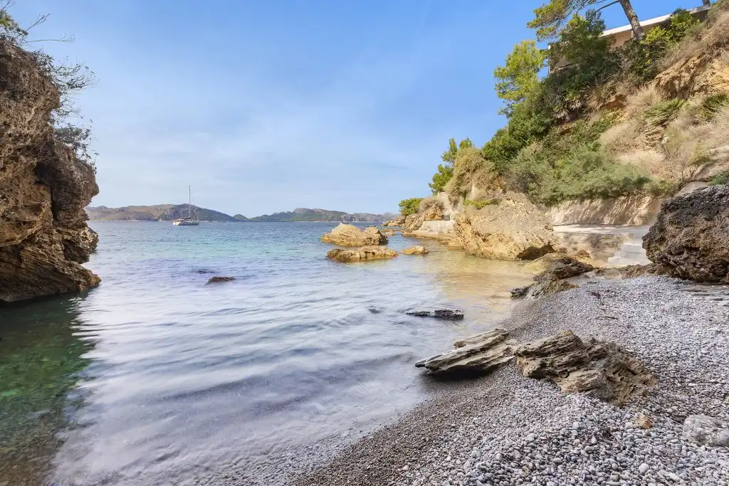 Vista exterior de Casa o xalet en venda en Alcúdia amb Jardí privat, Terrassa i Piscina