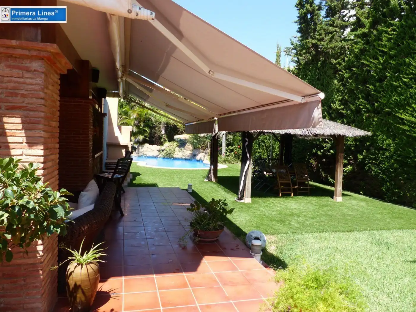Jardín de Casa o chalet en venta en La Manga del Mar Menor con Jardín privado, Terraza y Trastero
