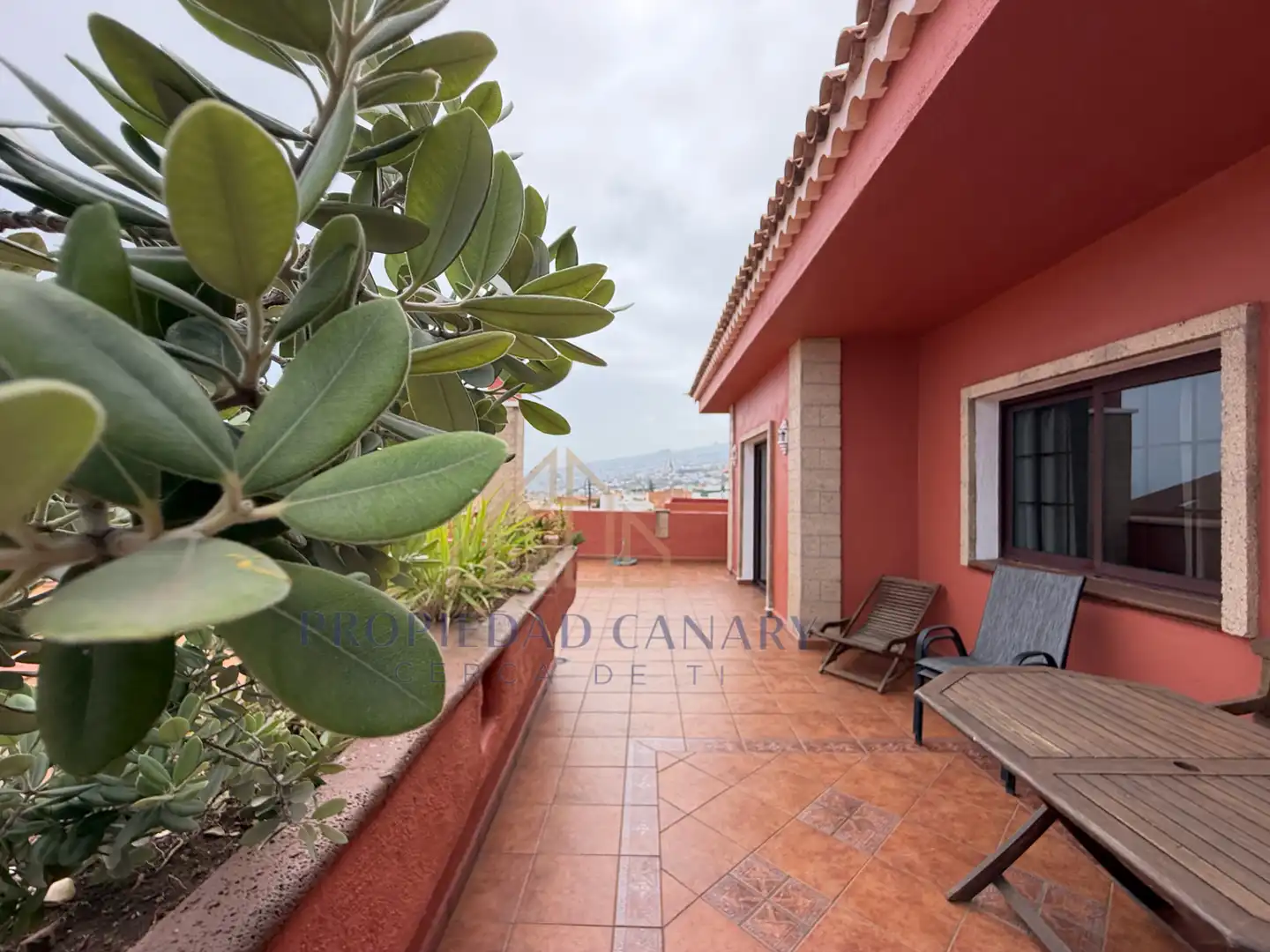 Terrace of Flat for rent in Santa Úrsula  with Terrace, Furnished and Oven