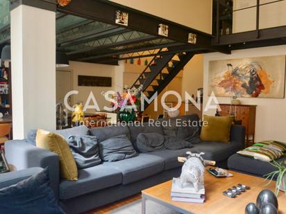 Living room of Duplex for sale in  Barcelona Capital  with Air Conditioner