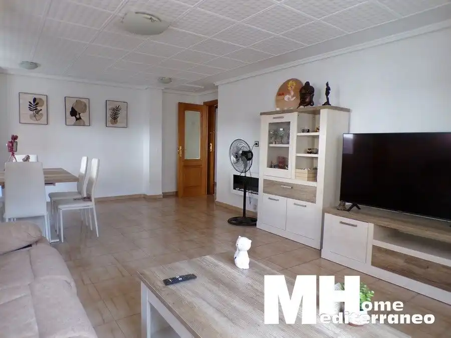 Sala d'estar de Pis en venda en Sagunto / Sagunt amb Aire condicionat, Calefacció i Terrassa