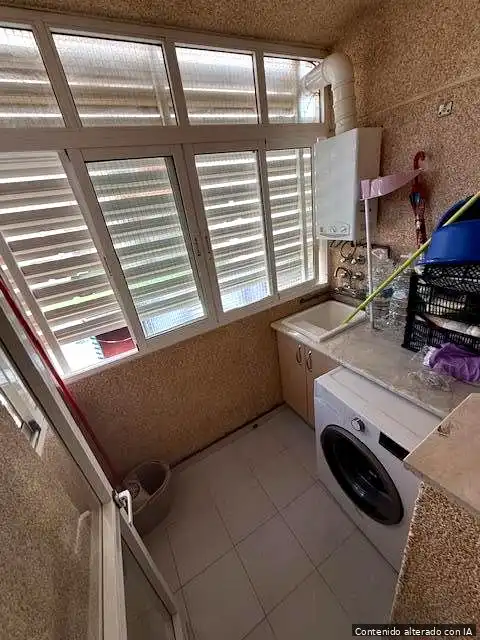 Kitchen of Flat for sale in Málaga  with Terrace and Furnished