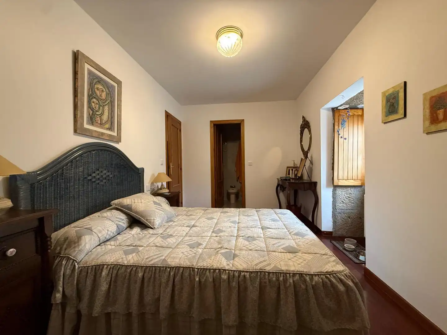 Habitación de Casa o chalet en venta en San Amaro con Calefacción, Jardín privado y Parquet