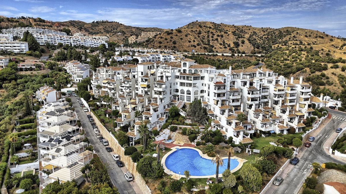 Vista exterior de Apartamento en venta en Mijas con Aire acondicionado, Calefacción y Terraza