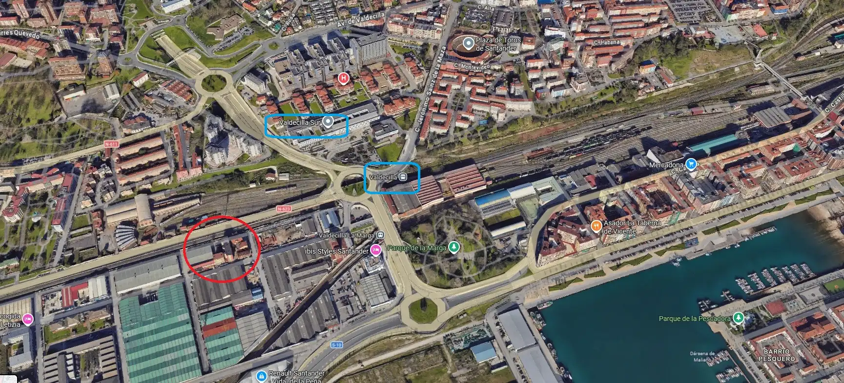 Parking de Apartamento en venta en Peñacastillo - Nueva Montaña