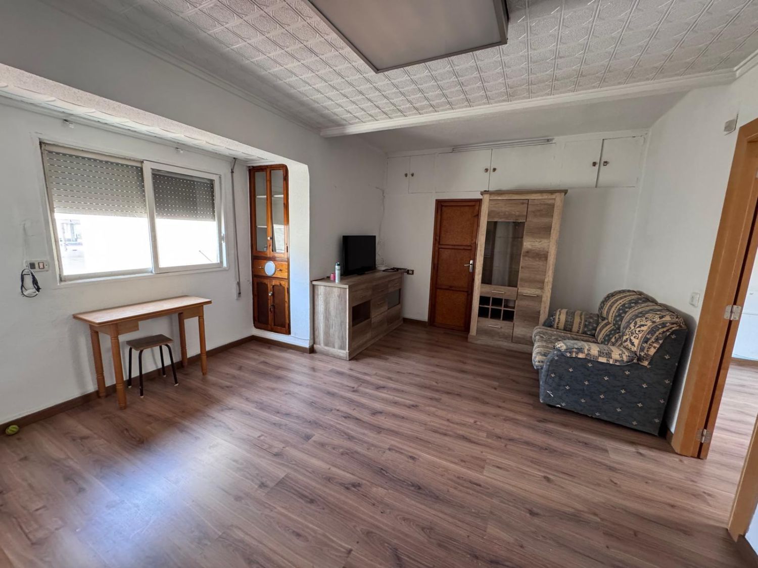 Sala d'estar de Pis en venda en Burriana / Borriana amb Terrassa, Traster i Moblat
