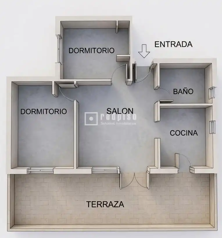 Ático en venta en Alcorcón con Aire acondicionado, Calefacción y Terraza