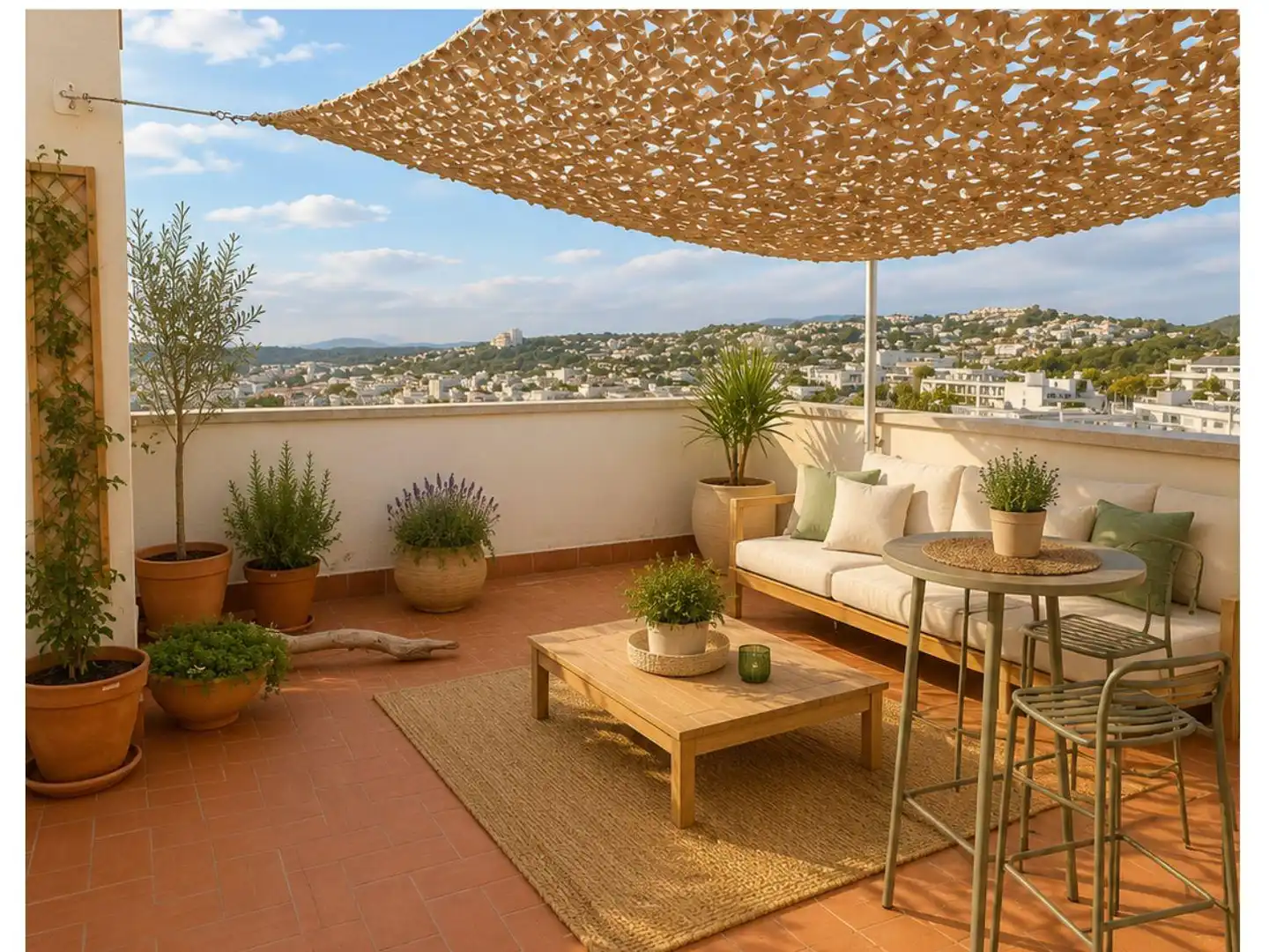 Terraza de Dúplex en venta en Sitges con Calefacción, Terraza y Balcón