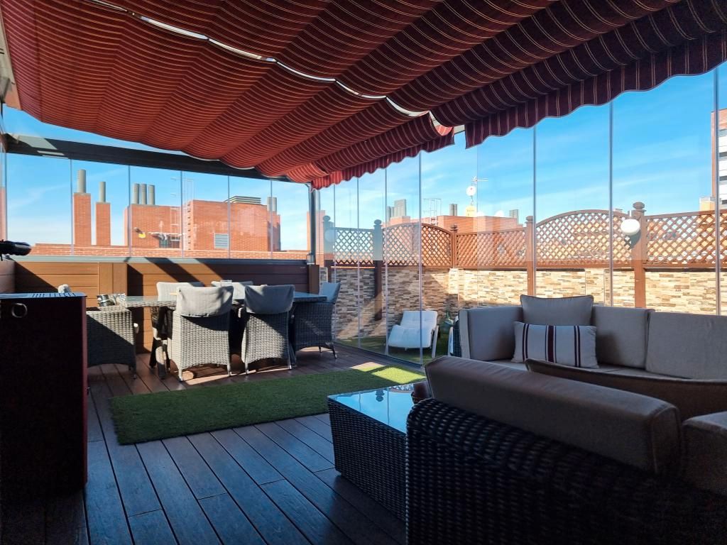Terrace of Attic for sale in  Madrid Capital  with Air Conditioner, Heating and Terrace