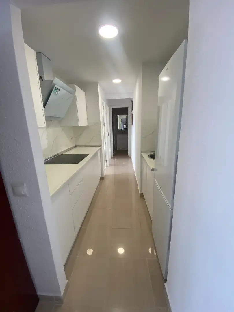 Kitchen of Flat for rent in Málaga  with Air Conditioner, Furnished and Washing machine