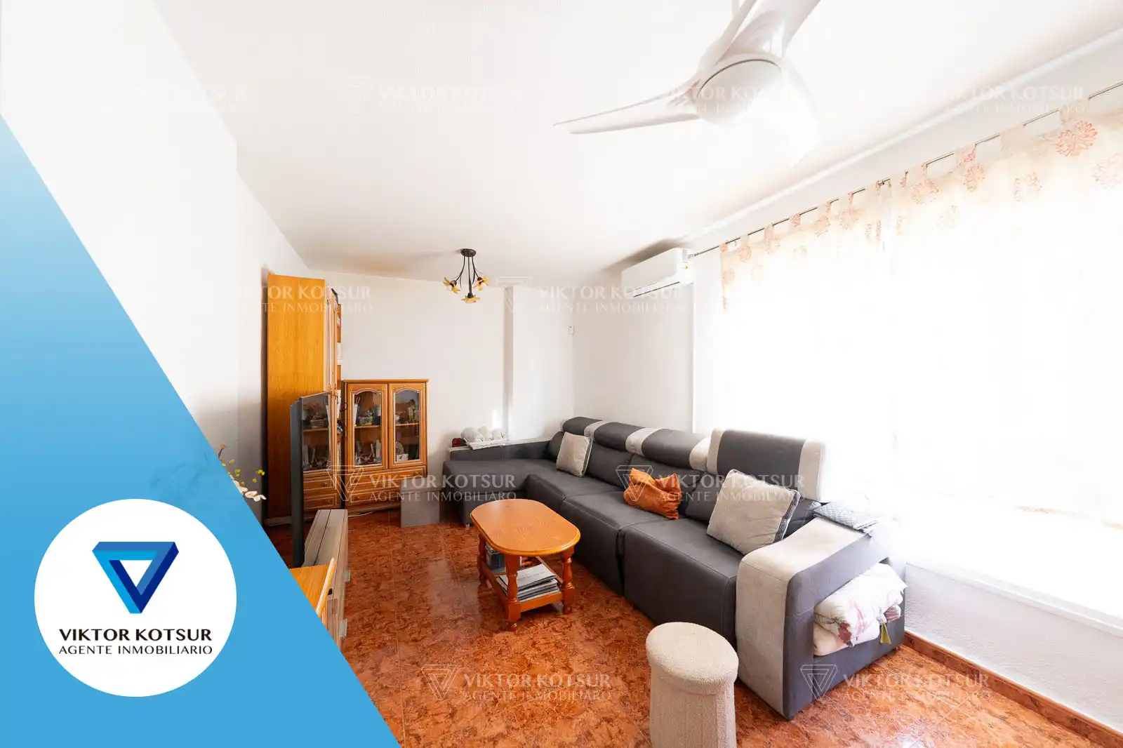 Sala de estar de Piso en venta en Las Cabañuelas